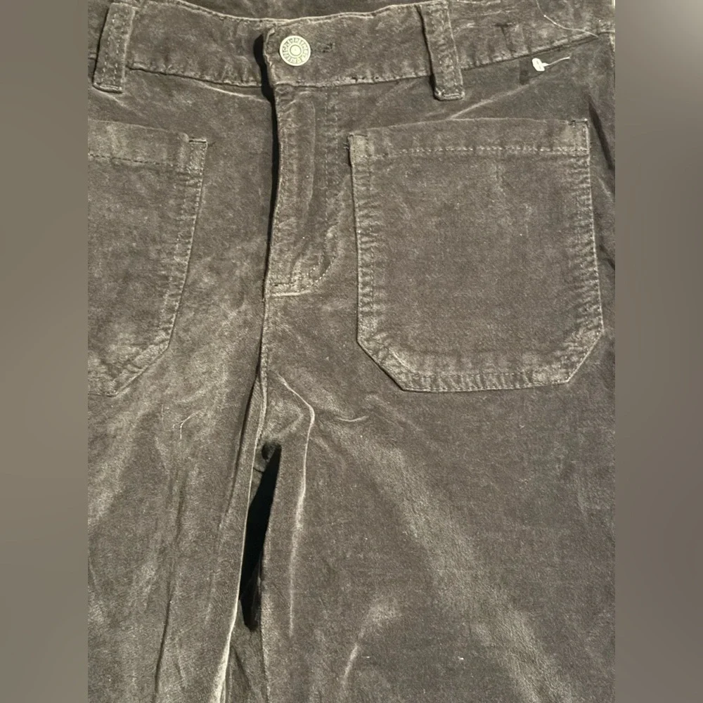 Free People High Time Velvet Kick Flare Pants NWOT